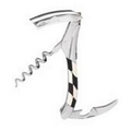 Laguiole En Aubrac Waiter's Corkscrew w/Ebony & Ivory Inlaid Handle